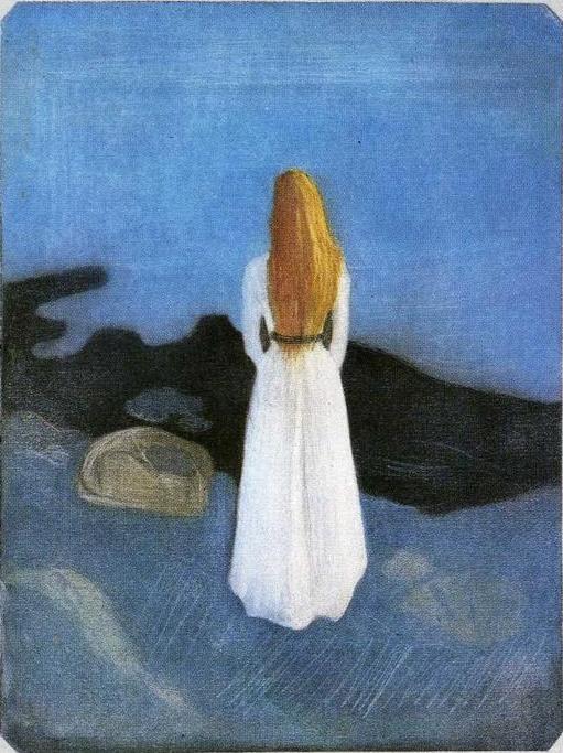 Edvard Munch Girl on the Beach